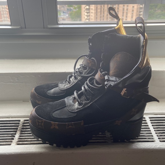 LV print Boots - Picture 7 of 8